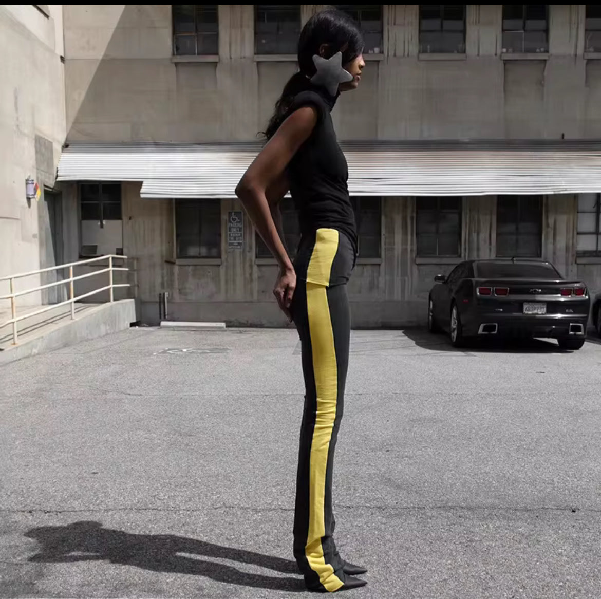 Contrast Stripe Leggings