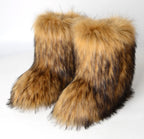 Plush Faux Fur Winter Boots
