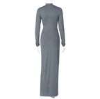 Sculpted Cut-Out Maxi Dress