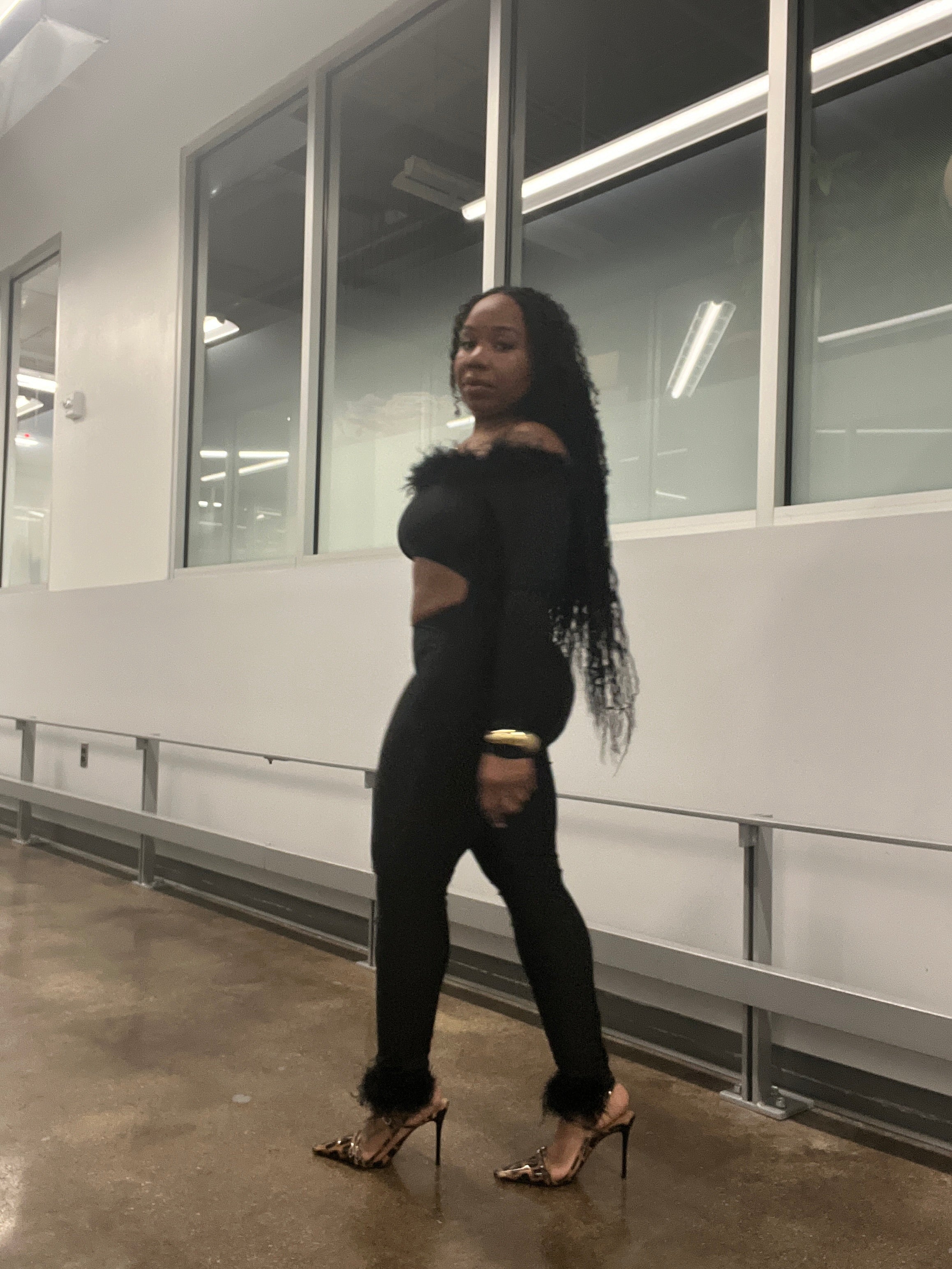 Midnight Luxe Cutout Jumpsuit