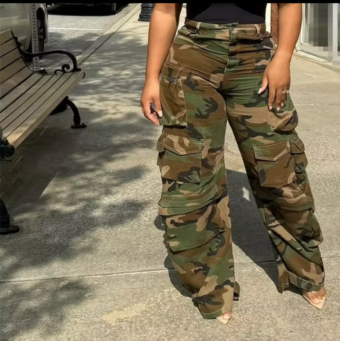 Camo Cargo Pants