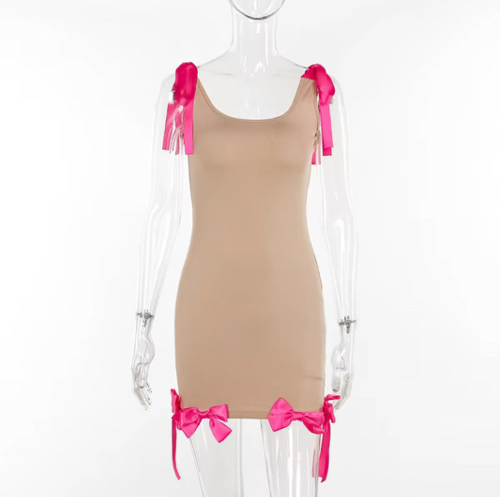 Bow Babe Mini Dress