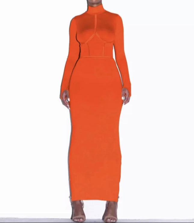 Long Sleeve Maxi Dress