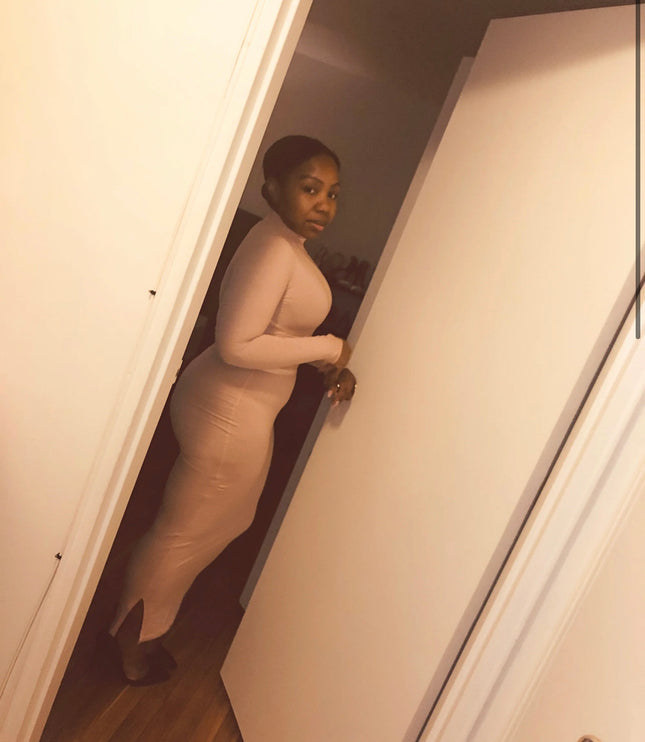 Long Sleeve Maxi Dress