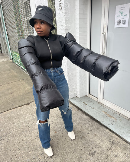 Puffer Crop Top Jacket