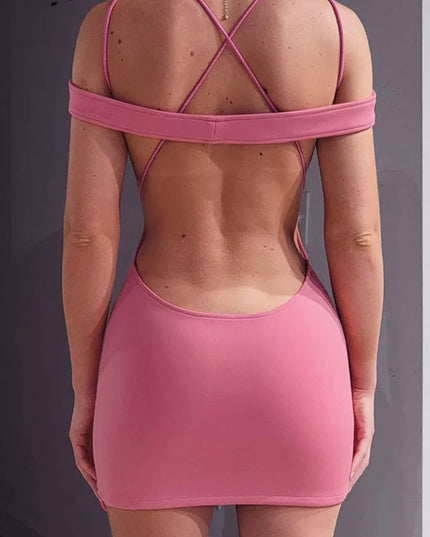 Pink Mini Dress